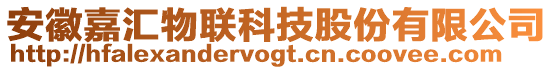 安徽嘉匯物聯(lián)科技股份有限公司