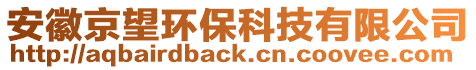 安徽京望環(huán)保科技有限公司