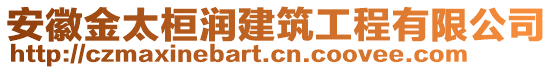 安徽金太桓潤(rùn)建筑工程有限公司