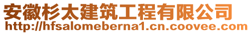 安徽杉太建筑工程有限公司