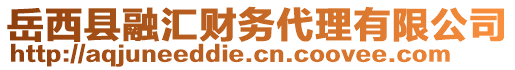 岳西縣融匯財(cái)務(wù)代理有限公司