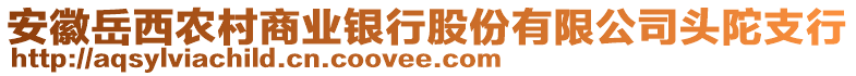 安徽岳西農(nóng)村商業(yè)銀行股份有限公司頭陀支行