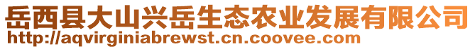 岳西縣大山興岳生態(tài)農(nóng)業(yè)發(fā)展有限公司