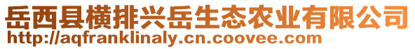 岳西縣橫排興岳生態(tài)農(nóng)業(yè)有限公司