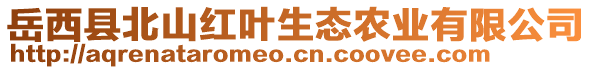 岳西县北山红叶生态农业有限公司