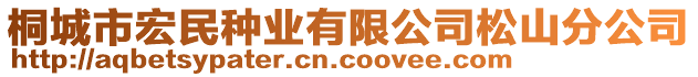 桐城市宏民種業(yè)有限公司松山分公司