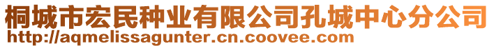 桐城市宏民種業(yè)有限公司孔城中心分公司