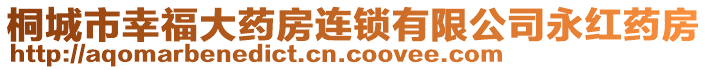 桐城市幸福大藥房連鎖有限公司永紅藥房