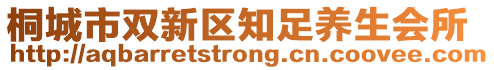 桐城市雙新區(qū)知足養(yǎng)生會(huì)所