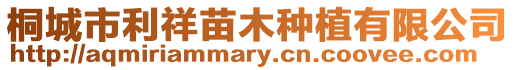 桐城市利祥苗木種植有限公司