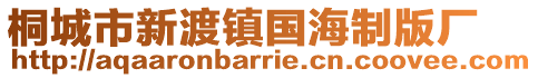 桐城市新渡鎮(zhèn)國(guó)海制版廠