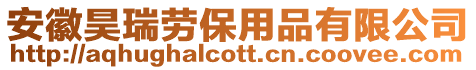 安徽昊瑞勞保用品有限公司