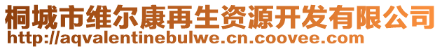 桐城市維爾康再生資源開發有限公司