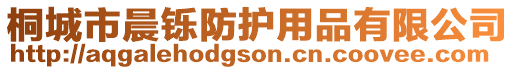 桐城市晨鑠防護用品有限公司