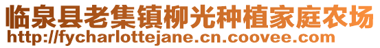 临泉县老集镇柳光种植家庭农场