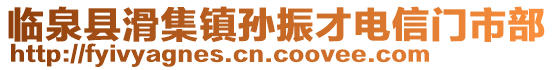 臨泉縣滑集鎮(zhèn)孫振才電信門市部