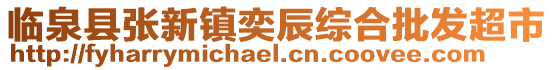 臨泉縣張新鎮(zhèn)奕辰綜合批發(fā)超市