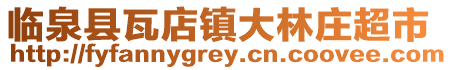 臨泉縣瓦店鎮大林莊超市