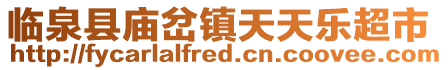 臨泉縣廟岔鎮(zhèn)天天樂(lè)超市