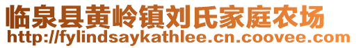 臨泉縣黃嶺鎮劉氏家庭農場