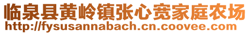 臨泉縣黃嶺鎮張心寬家庭農場