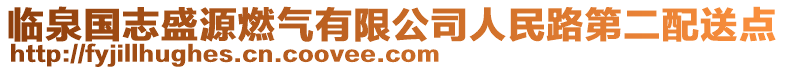 臨泉國(guó)志盛源燃?xì)庥邢薰救嗣衤返诙渌忘c(diǎn)