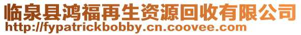 臨泉縣鴻福再生資源回收有限公司