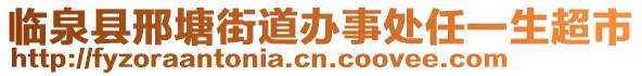 臨泉縣邢塘街道辦事處任一生超市