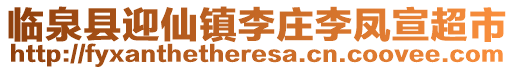 臨泉縣迎仙鎮(zhèn)李莊李鳳宣超市