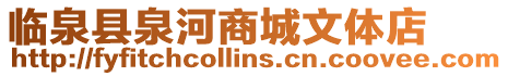 臨泉縣泉河商城文體店
