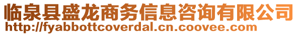 臨泉縣盛龍商務信息咨詢有限公司