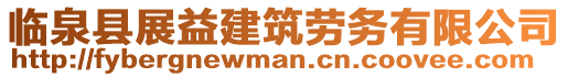 臨泉縣展益建筑勞務(wù)有限公司