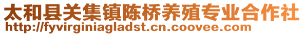 太和縣關(guān)集鎮(zhèn)陳橋養(yǎng)殖專業(yè)合作社