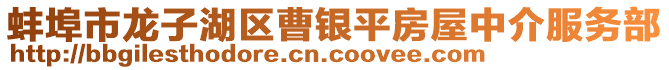 蚌埠市龍子湖區(qū)曹銀平房屋中介服務(wù)部