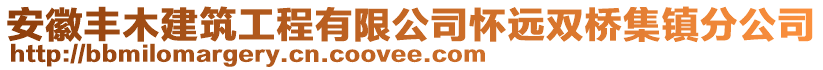 安徽丰木建筑工程有限公司怀远双桥集镇分公司