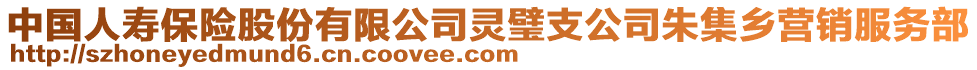 中國人壽保險(xiǎn)股份有限公司靈璧支公司朱集鄉(xiāng)營(yíng)銷服務(wù)部