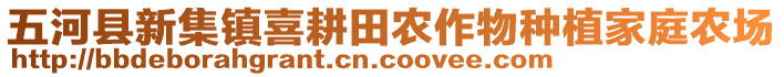 五河縣新集鎮(zhèn)喜耕田農(nóng)作物種植家庭農(nóng)場