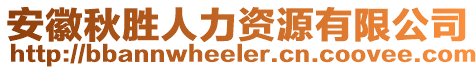 安徽秋勝人力資源有限公司