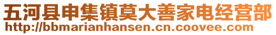 五河縣申集鎮(zhèn)莫大善家電經(jīng)營(yíng)部