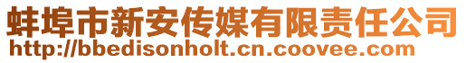 蚌埠市新安傳媒有限責(zé)任公司