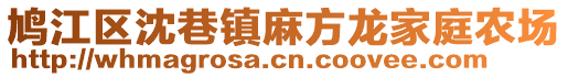 鳩江區(qū)沈巷鎮(zhèn)麻方龍家庭農(nóng)場(chǎng)