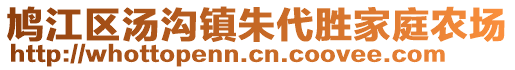 鳩江區(qū)湯溝鎮(zhèn)朱代勝家庭農(nóng)場