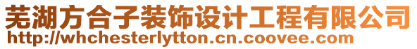 蕪湖方合子裝飾設(shè)計工程有限公司