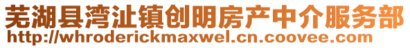 蕪湖縣灣沚鎮(zhèn)創(chuàng)明房產中介服務部