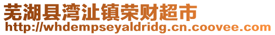 蕪湖縣灣沚鎮榮財超市