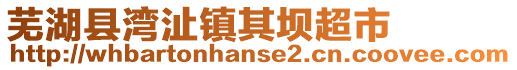 蕪湖縣灣沚鎮其壩超市