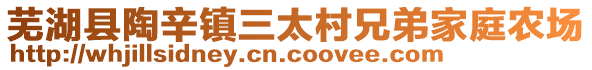 蕪湖縣陶辛鎮(zhèn)三太村兄弟家庭農場