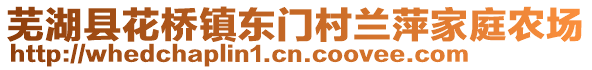 芜湖县花桥镇东门村兰萍家庭农场