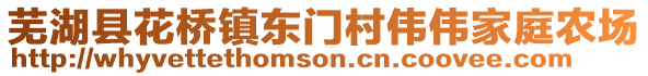 芜湖县花桥镇东门村伟伟家庭农场