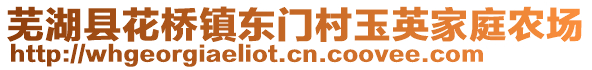 芜湖县花桥镇东门村玉英家庭农场